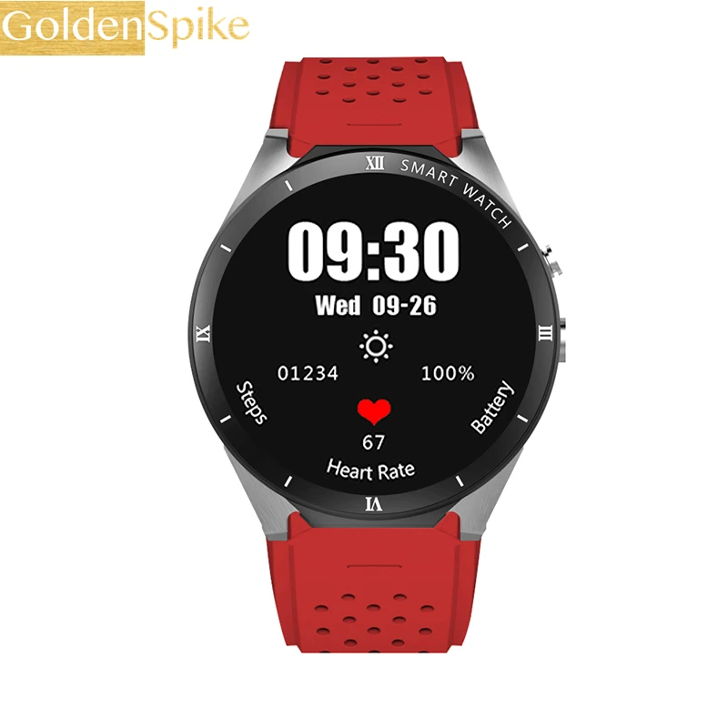 GOLDENSPIKE KW88 Pro 3g gps wifi Смарт-часы телефон Android 7,0 MTK6580 четырехъядерный 1 Гб 16 Гб 2,0 МП камера видео вызов спорт для мужчин
