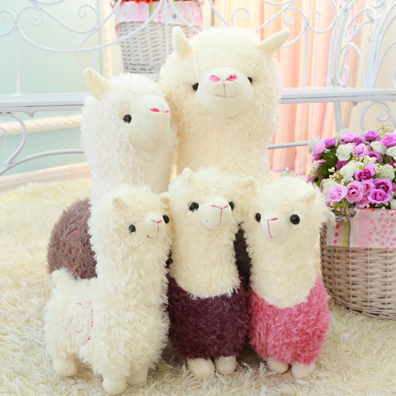 Милая плюшевая игрушка Llama из альпаки 28 см в виде животных мягкая овечка для детей