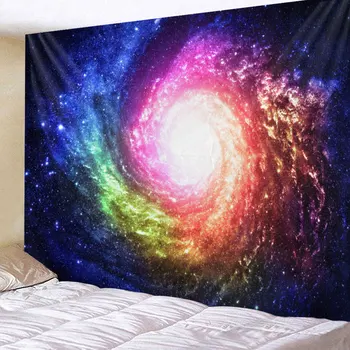 

Starry Black Hole Tapestries Wall For Home Deco Living Room Bedroom Large Size