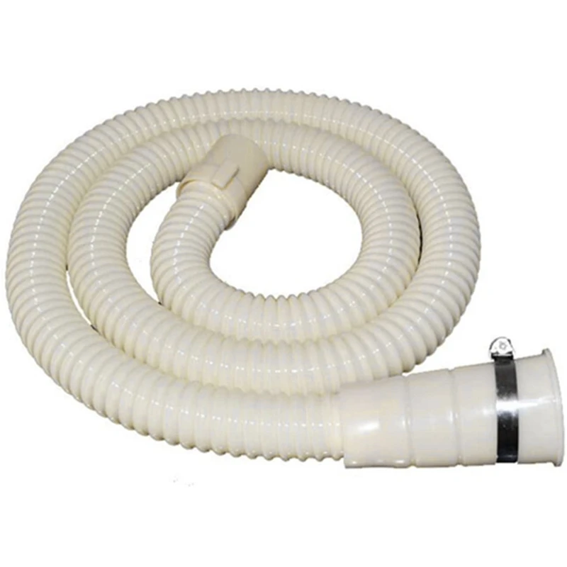 

Washing Machine Drain Hose 2-Piece Set, Drainage Pipe Extension Kit Fit All Drain Hose ,with 1 Hose Clamp