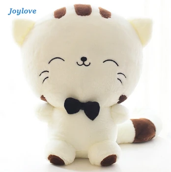 

JOYLOVE Plush Dolls Toys Gift Stuffed Soft Doll Cushion Sofa Pillow Gifts Xmas Gift Party Decor Cute Kawaii Cat with Bow 20CM