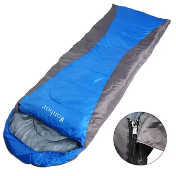 

2.4 kg Outdoors Adult Envelope Camping Sleeping Bag Winter Can Be Stitched Backpacking Sleeping Bag for Outdoor Traveling Hiking