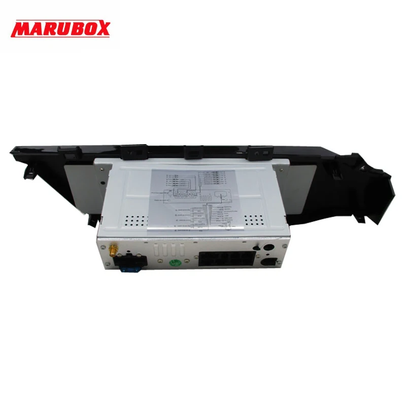 Best Marubox KD9638 DSP, 64GB 1 Din Car Multimedia Player for Kia Rio 2017 +, 9" IPS Screen with GPS Navigation, Bluetooth, Android 9 4