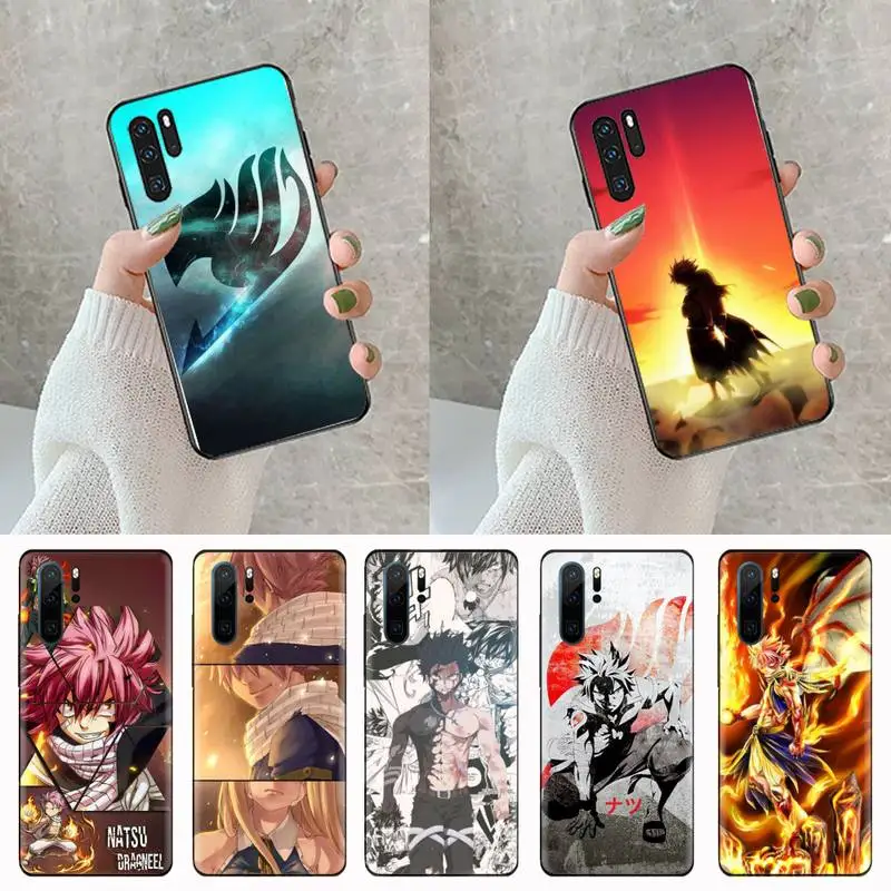 

Anime Manga Fairy Tail Phone Case For Huawei Enjoy 7 7s 8 8e 9 9e 10 plus P8lite 2017 Honor 5a view9 play 3e