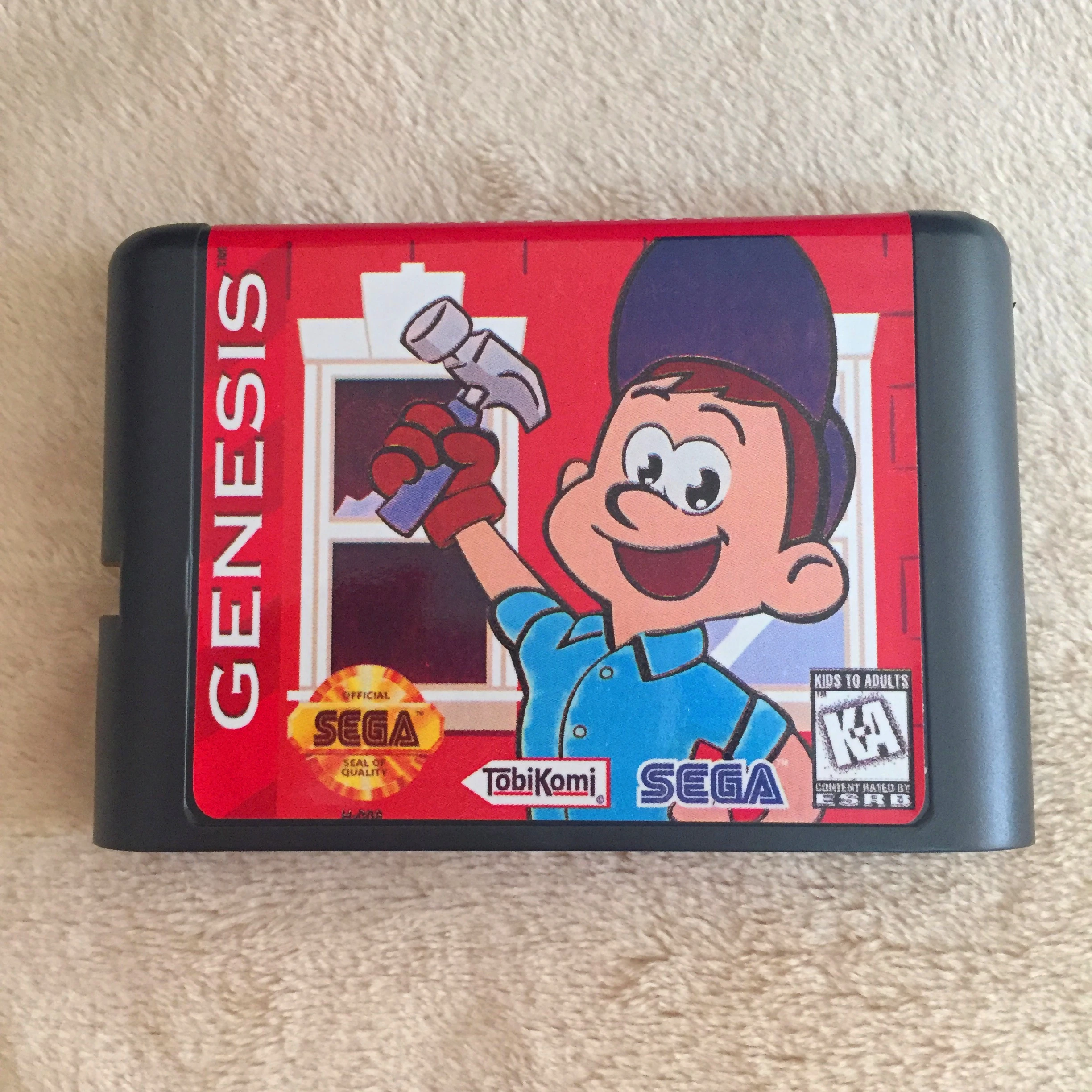 

Fix It Felix Jr 16 bit MD Game Card For Sega Mega Drive For Genesis