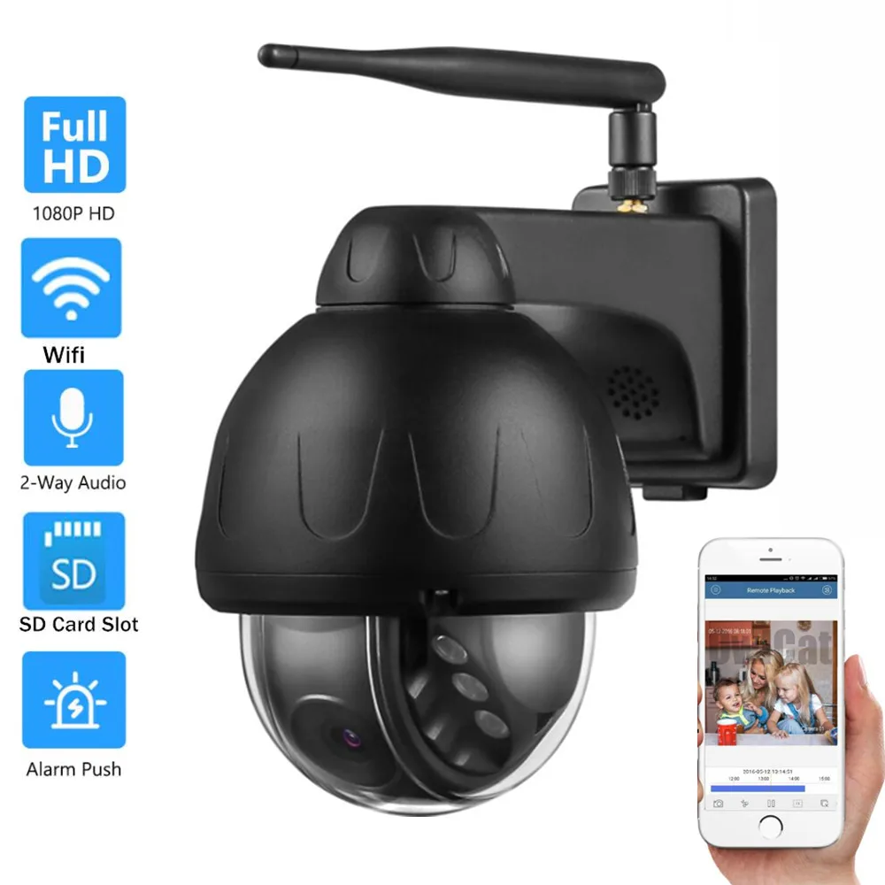 HD 5MP купольная Беспроводная ip-камера с автоматическим отслеживанием движения