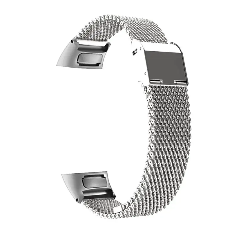 Для Ремешка Honor 5 4 ремешок для Honor Band 5 Металлический Браслет замена Браслет из нержавеющей стали для Honor Band 4 5 Наручные Ремни - Цвет: Серебристый