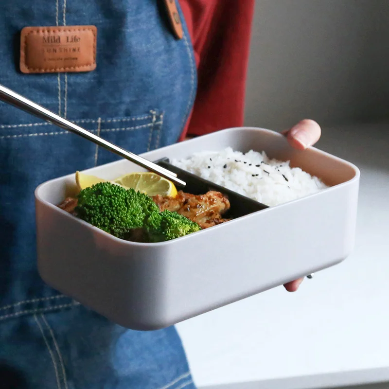 Здоровый материал Ланч-бокс высокое качество Bento box Микроволновая печь герметичный контейнер для хранения Ланч-бокс для детского школьного питания