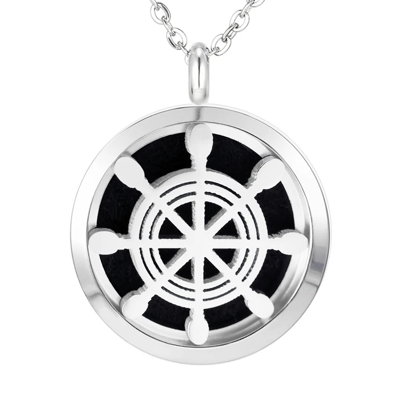 201 Essential Oil Diffuser Locket Pendant Necklace