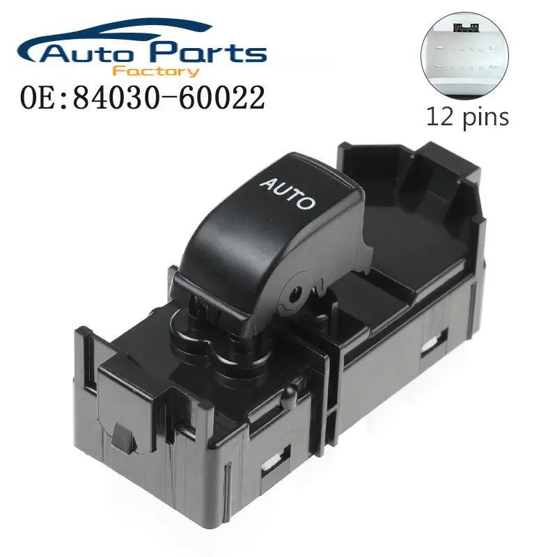 

New Electric Power Window Lifter Control Switch Push Button Panel For Toyota Land Cruiser Prado 2002-2010 84030-60022 8403060022