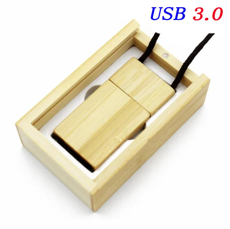 JASTER Универсальный USB 3,0 Деревянный USB 10 шт. бесплатный логотип на заказ 8 ГБ 16 ГБ 32 ГБ 64 Гб 128 ГБ Браслет Микро пеньковая веревка usb флеш-накопитель - Цвет: Bamboo