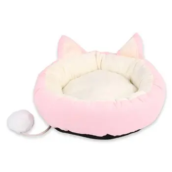 

Washable Cat Warming Bed Round, Cat Beds Indoor Cats Medium, Big Pet Bed Machine