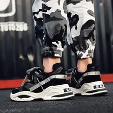 INS/Обувь для папы; обувь для пар с толстой подошвой; очень высокая обувь для подиумов; модная мужская обувь; спортивная обувь для путешествий; Лидер продаж; обувь для бега