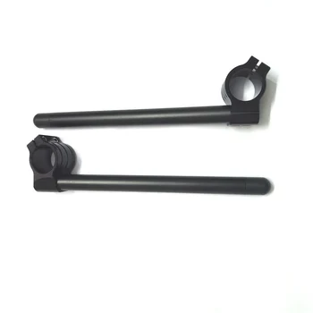 

52MM Racing CNC Handgrip Grips Handlebars Clip on Ons Clipon FOR KAWASAKI NINJA ZX7R 700CC ZX9R 900CC TZ250 FAZ1000