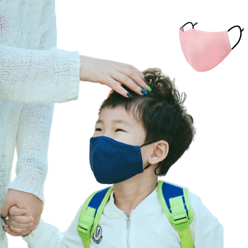 

1Pcs Anti Dust Face Mask Reusable Washable Breathable Cotton Mouth mask Protective Children 6-12 years old PM2.5 Face Mask