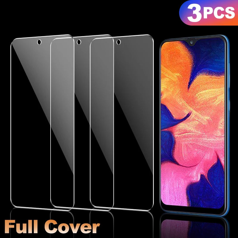 3 шт. закаленное стекло для Samsung Galaxy A10 A20 A30 A40 A50 A60 A70 A80 A90 защитное M10 M20 M30 Защитная
