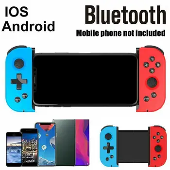 

X6 Telescopic Bluetooth Game Controller Wireless Gamepad Trigger Joystick for PUBG Mobile IOS Android Phone PC TV Box Joypad