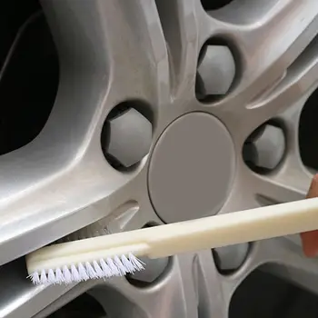 

2pac car wash Engine Oil Dirt Removal Double-sided Tire Rim Cleaning Brush гель тряпка голубая глина cepillo limpieza coche