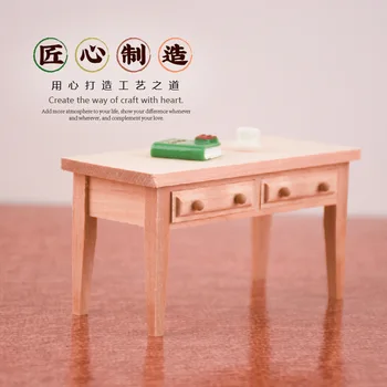 

Mini Furniture Miniature Props Simulation Table Desk Desk Model Decoration
