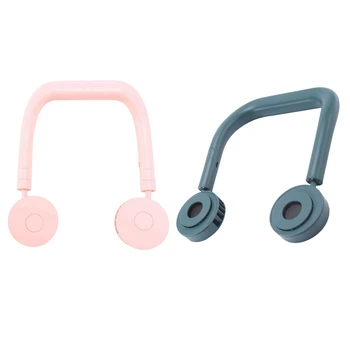 

Lazy Hanging Neck Fan Portable Sports Portable Mute USB Charging Fan
