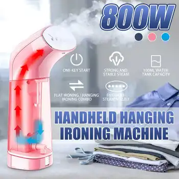 

800W Handheld Steam Brush Iron Machine Hanging Ironing Machine Home Travel Garment Steamers 20S Fast Heating Up EU Plug US Plug
