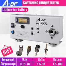 A-BF HP-100 Digital Torque Meter High Precision Switching Torque Tester Motor Tester Electric Batch Electric Screwdriver