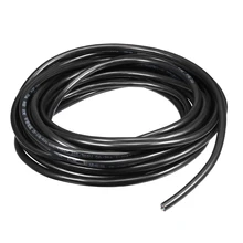 Uxcell 10 м РВВ провод кабель удлинитель Медный провод проводник 2/3/4/5/6 ядро 17/18/20 AWG 32.8ft черный для автомобиля с помощью солнечной батареи