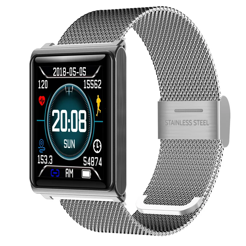 

Smart Watch N98 Men Women Blood Pressure Heart Rate Monitor Fitness Tracker Clock Smartwatch For IOS Android