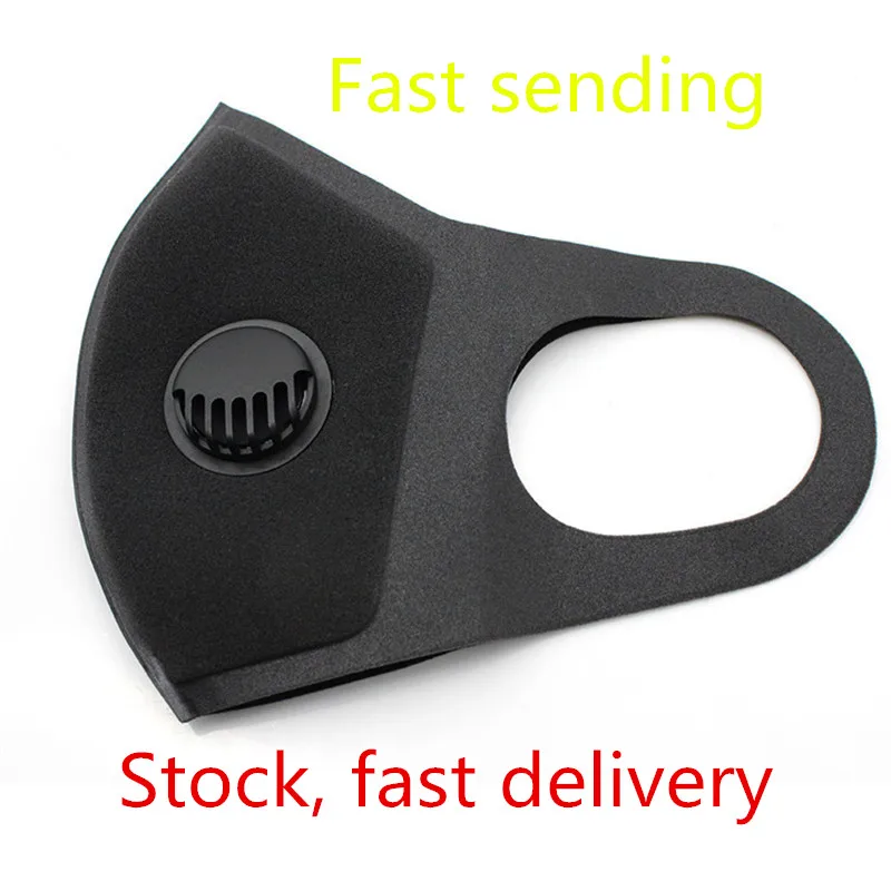 

Double KN95 anti pollution PM2.5 respirator dust mask cleanable reusable cotton neutral respirator with double breathing valve
