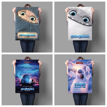 

Popular movie Abominable HD hight quality canvas painting hight quality home Decor for Children's room No Frame o309