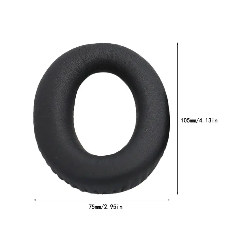 1Pair Soft Foam Ear Cushion Cover Earpads for Aviation Headset X A10 A20 Headset Q84A