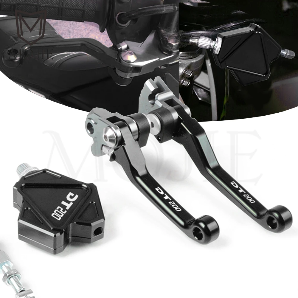 Для YAMAHA DT200 DT 200 1988-1994 1993 для мотокросса с ЧПУ поворотный тормоз трюк рычаг сцепления легко тянет кабельная система Dirtbike мотоцикл