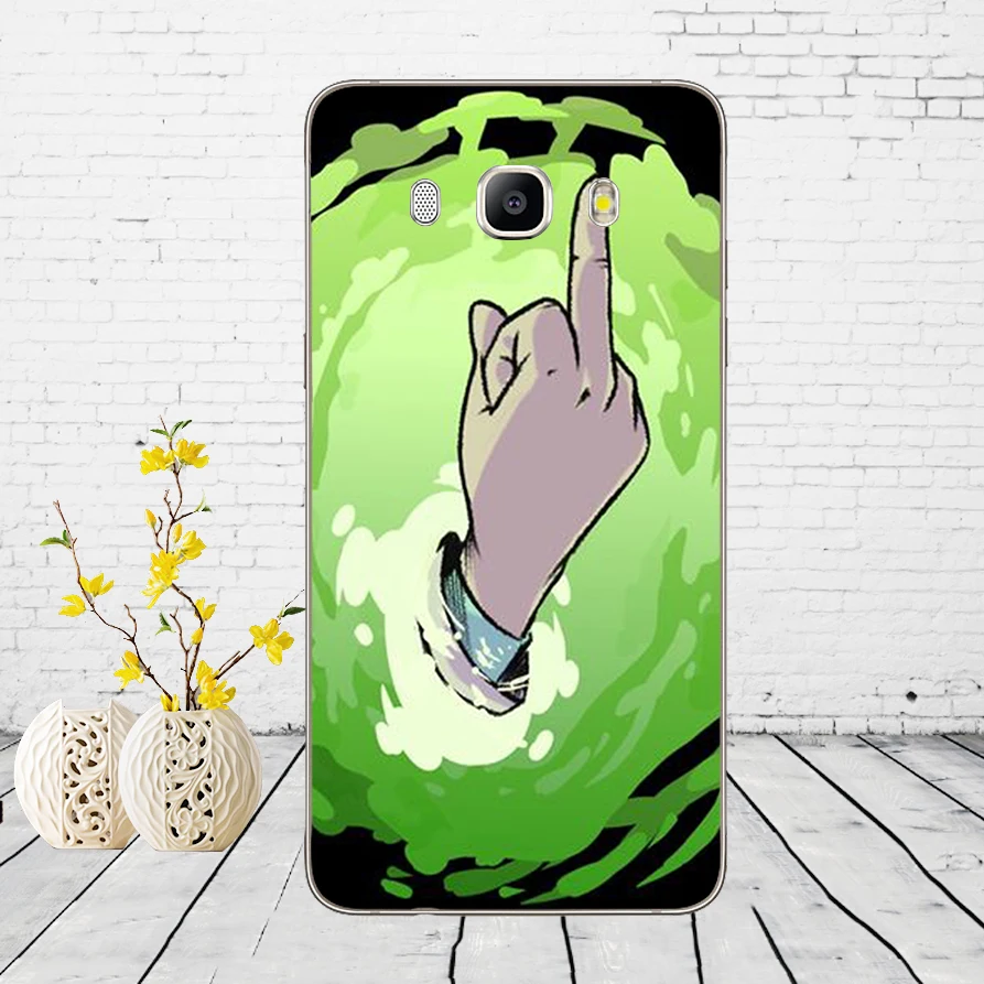 209DD сезона Рика и Морти Мягкий силиконовый чехол Обложка для samsung Galaxy a3 a5 A6 A8 j3 j5 j7 - Цвет: 15