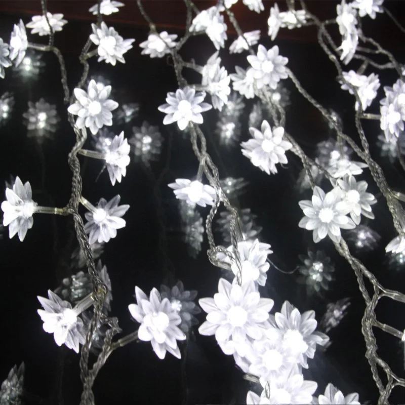 5 м 40LED/10 м 100LED фонари рождественские украшения гирлянды цветные фонари детская комната фестивальные декорации