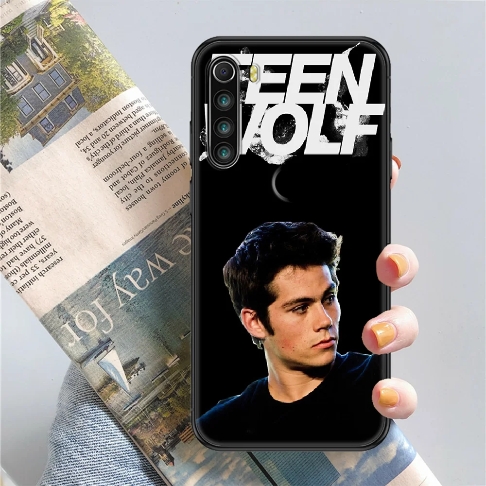 Teen Wolf Dylan O'Brien Ốp Lưng Điện Thoại Xiaomi Redmi Note 7 7A 8 8T 9 9A 9S 10 k30 Pro Đen Tranh Sau Lưng Thời Trang 