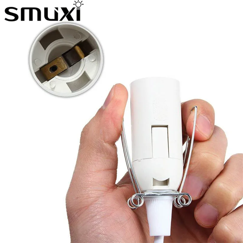 Smuxi черный/белый 1/1. 2/1. 8/2M шнур на переключатель включения/выключения лампы базы лампа из гималайской соли Электрический Мощность US/EU/UK/AU разъем