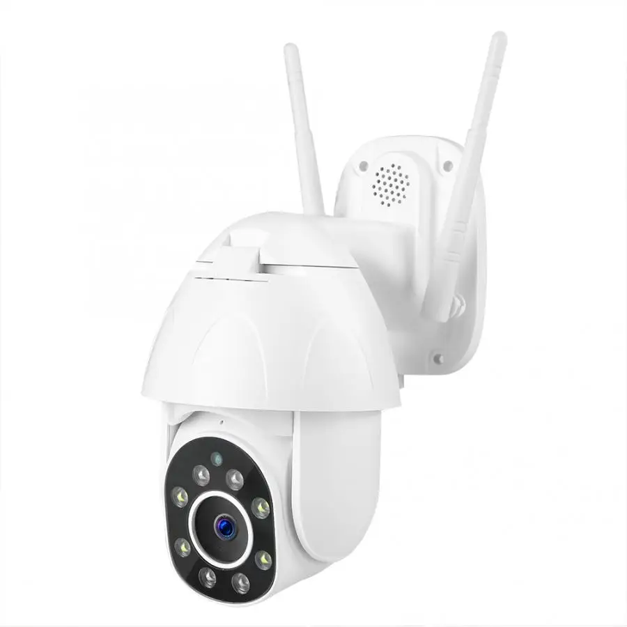 Ip-камера Tuya 1080P WiFi HD камера PIR ночного видения Водонепроницаемая интеллектуальная камера наблюдения с дистанционным управлением 100-240 В