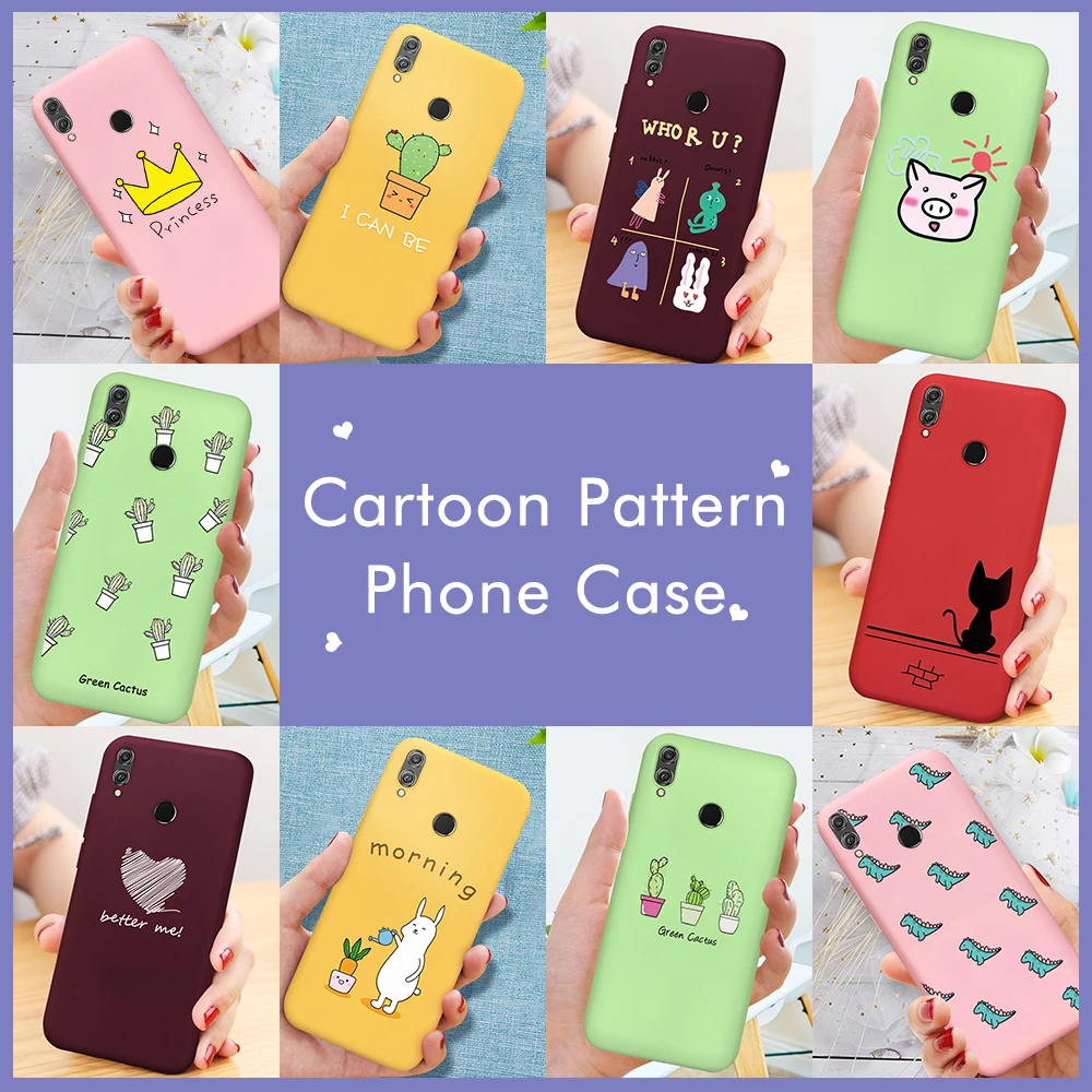 Pattern Phone Case For Huawei Mate 10 20 Lite Pro Soft TPU Back Cover Nova 3e 4e 2i 5 5pro Silicon Shell |