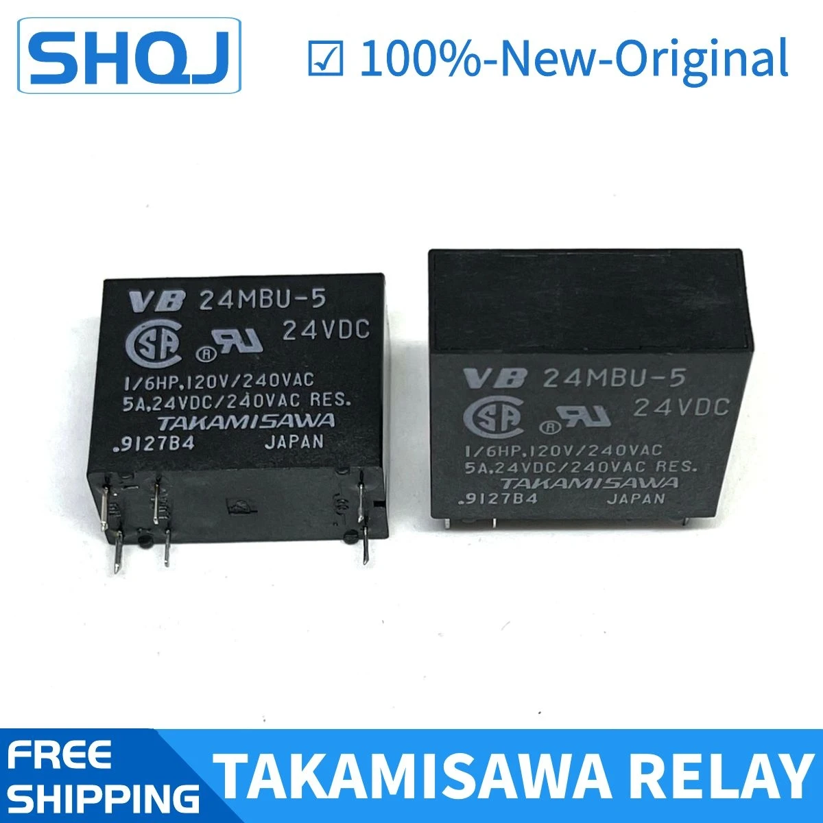 1 PC SY-24-K TAKAMISAWA Relays Relay SPDT 1xU 24VDC 2A NEW #BP