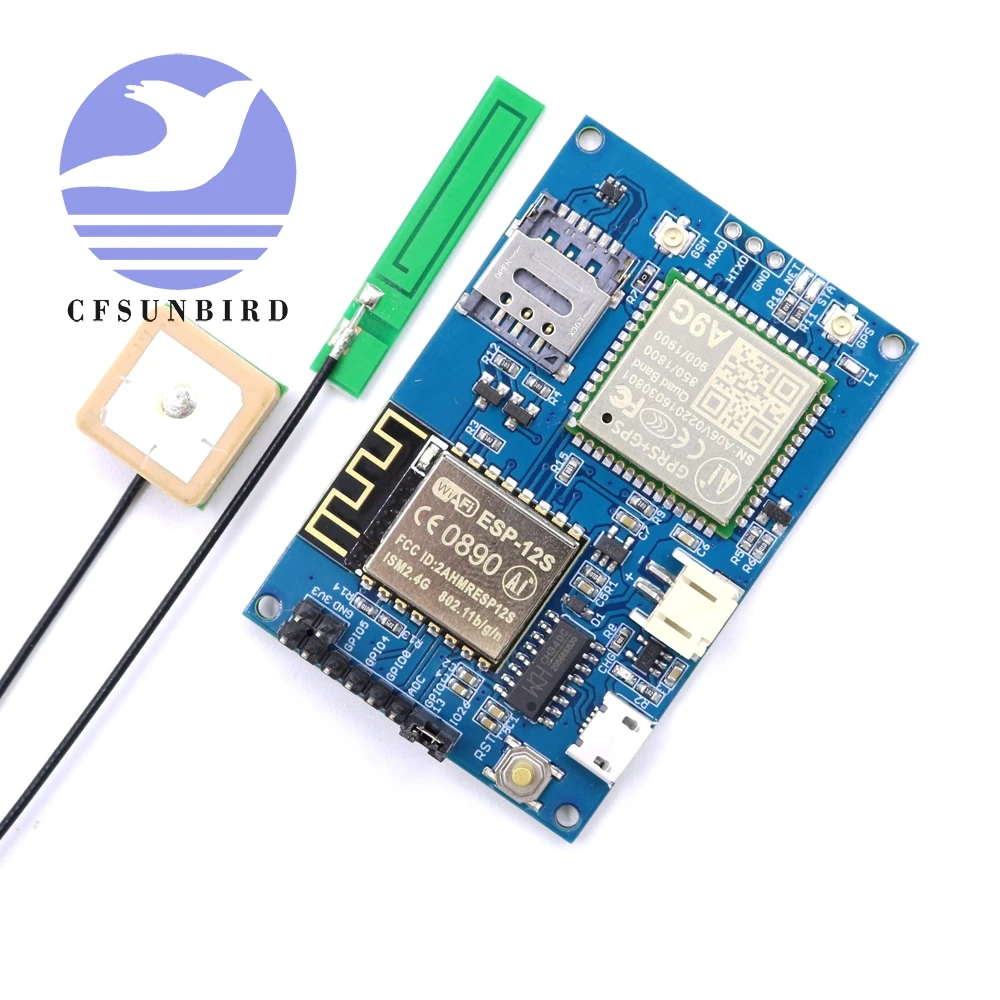 Модуль ESP8266 для Arduino беспроводной GPS-модуль A9G GPRS GSM GPS плата поддержка | Электронные