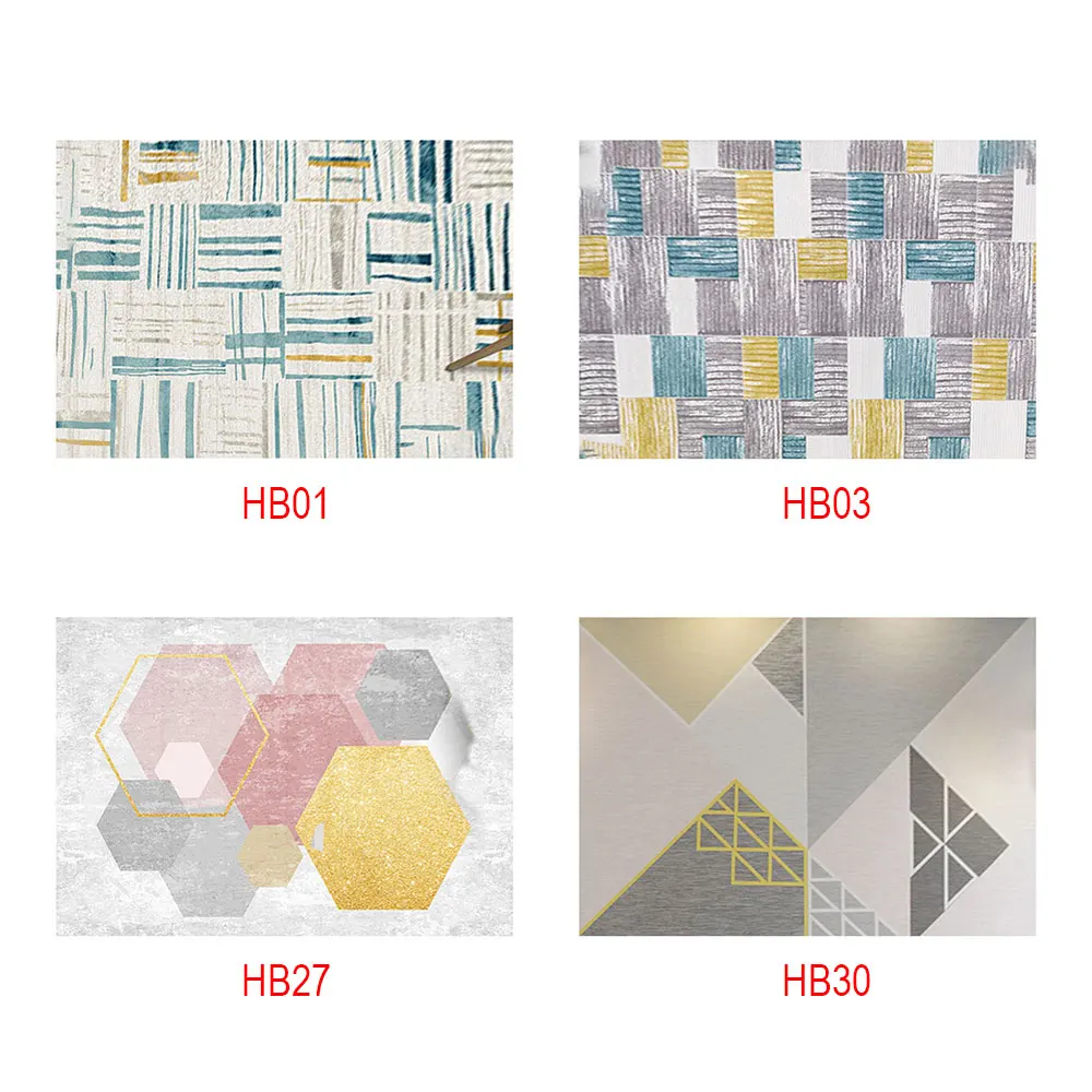 

Living Room Bathroom Rugs for Living Room Floor Mat Comfortable Soft Household Home Anti Slip Portable Two Size Geometric