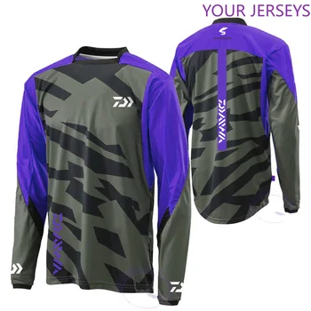 

2020 Daiwa Cycling Fishing Jerseys Anti-mosquito Clothing Long Sleeve Anti-UV Autumn Shirt Quick Dry Sportswear DAIWA Pesca
