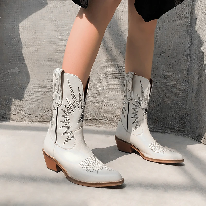 Scarpe donna/женские ботинки до середины икры; Botines Mujer chaussures femme; женские ботинки без застежки; женская обувь на высоком каблуке