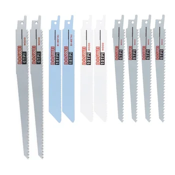 

10pcs Jig Saw Blades Reciprocating Saw Blade Hand Saw Blade For Wood Metal High Hardness And Durable Blade For Cutting Wood