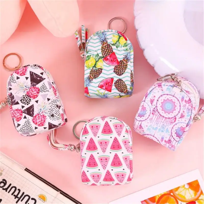 New fashion Cute Coin Purse Small Coin Bag Keychain Pendant Zipper Student Wallet