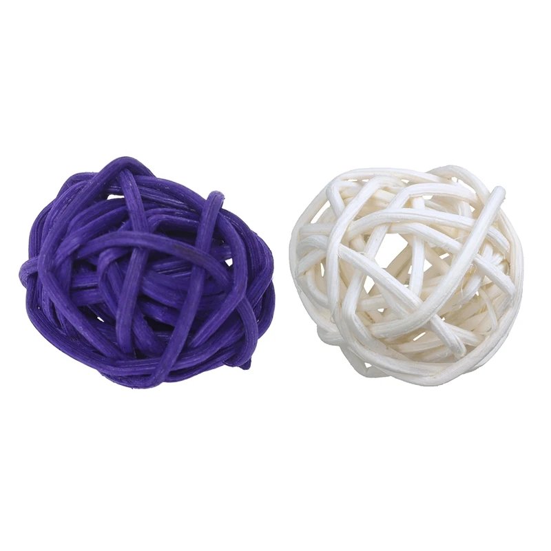 24 pcs 3cm rattan wicker ball for garden, wedding, party