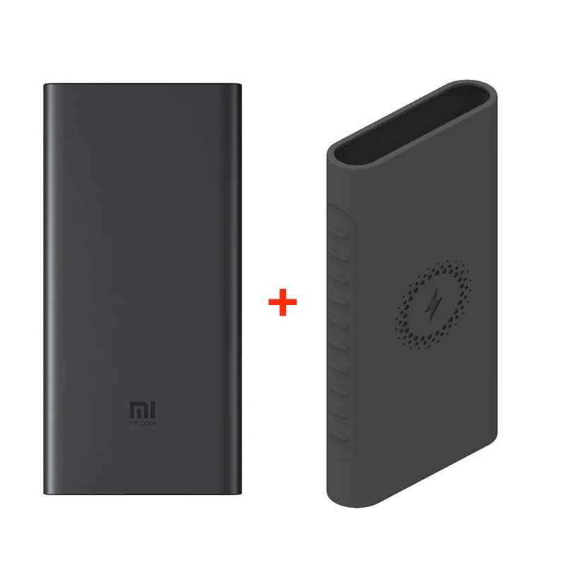 11ZM-Black Xiao mi Беспроводной внешний аккумулятор 10000 мАч PLM11ZM usb type C mi внешний аккумулятор 10000 Qi Быстрое беспроводное зарядное устройство Портативная зарядка повербанк - Цвет: 11ZM-Black