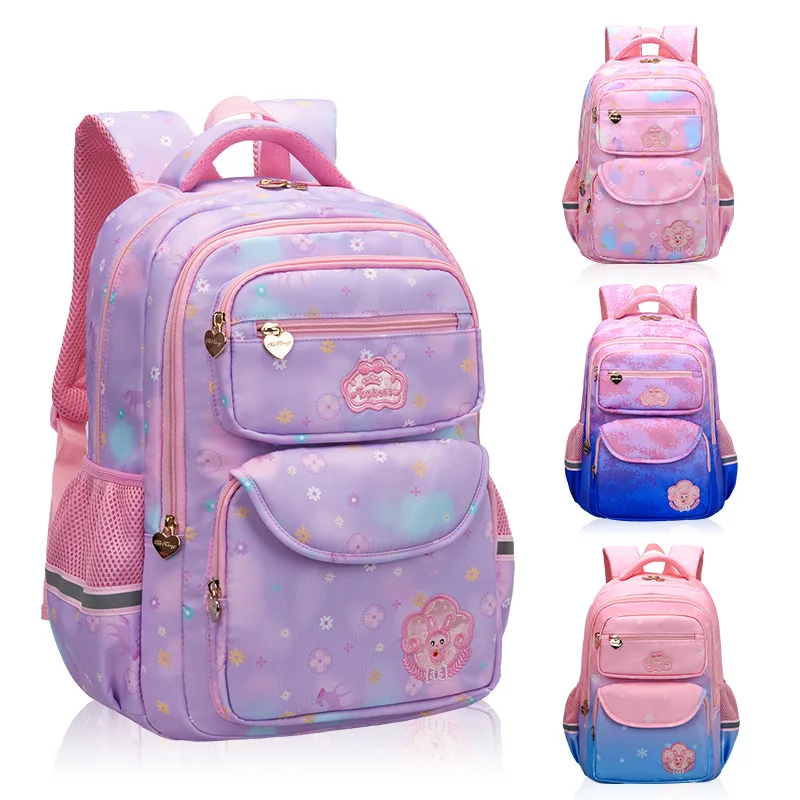 

waterproof Kids School Bags Children school Backpack for Girls Orthopedic Backpack Schoolbags Kids Backpack Mochila Infantil Zip