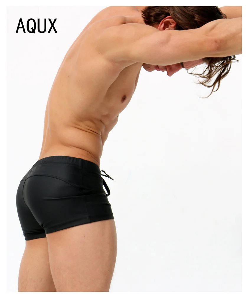 

Hot Selling Pocketless Summer Men Low-Rise Nylon Youth Sexy Men's AussieBum Hot Springs Swimming Trunks