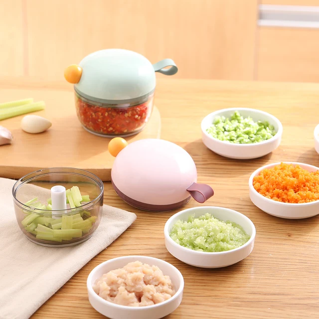 Fasola Konyhai Kiegészítők Mini Kézi Húsdaráló Hús Mincer Élelmiszer -Feldolgozó Gyümölcs Zöldségek Blender Fokhagymás Sajtó - Image 3